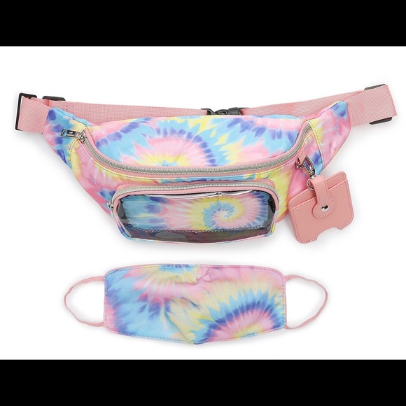 Madden Girl Versatile handbag/crossbody bag & face mask duo NEW - Picture 2 of 5